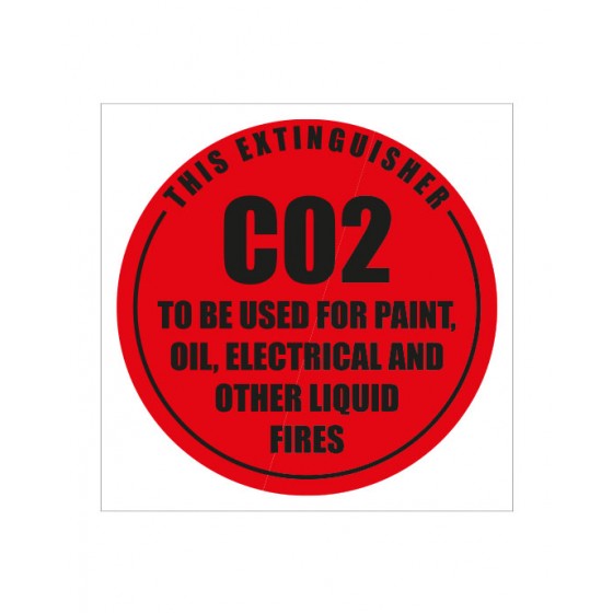  ID SIGN CO2 (DISK)- 190mm X 190mm