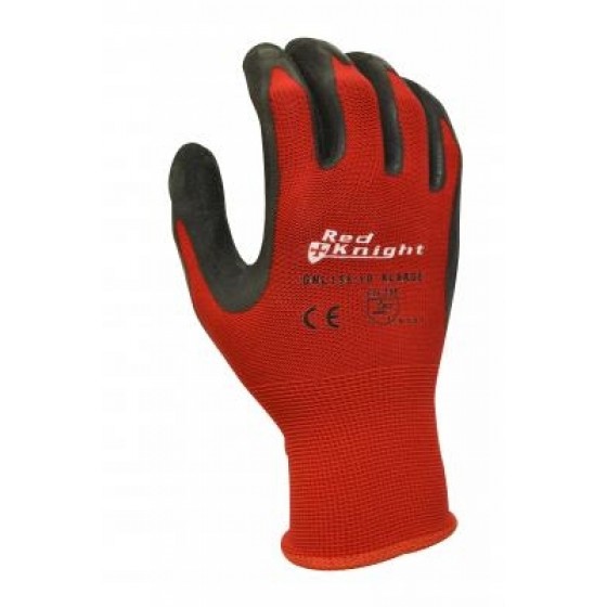 RED KNIGHT Nylon Latex Dip Glove CTN 120