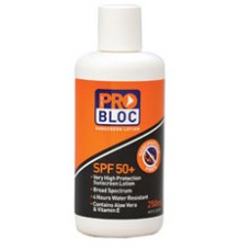 PRO-BLOCK 50+ Sunscreen 250ml bottle 