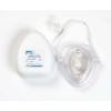 CPR MASK W OXYGEN PORT IN PLASTIC CONTAINER